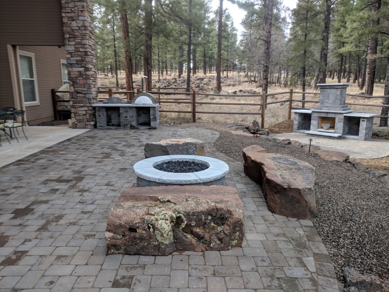 Stix and Stones Landscaping project